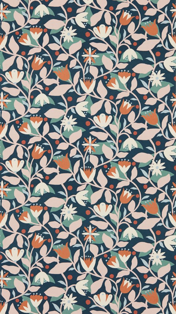 Carta da Parati Scion Dancing Daisies