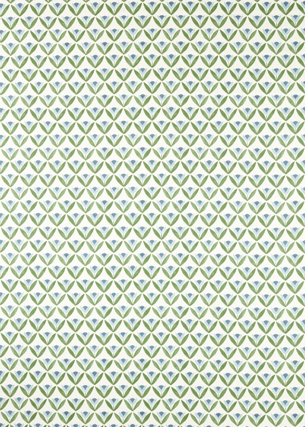 Tessuti Scion Tulip Trellis Print