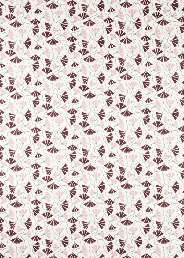Tessuti Scion Fringed Poppy Print