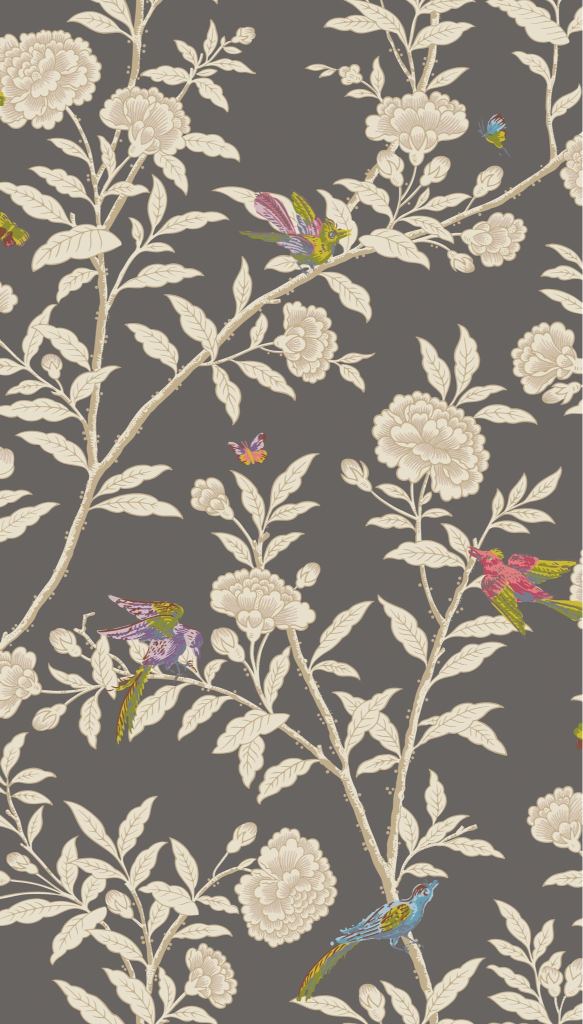 Carta da Parati Cole & Son Roseberry with Birds