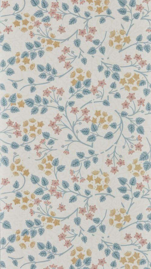 Carta da Parati Sanderson Silver Lime