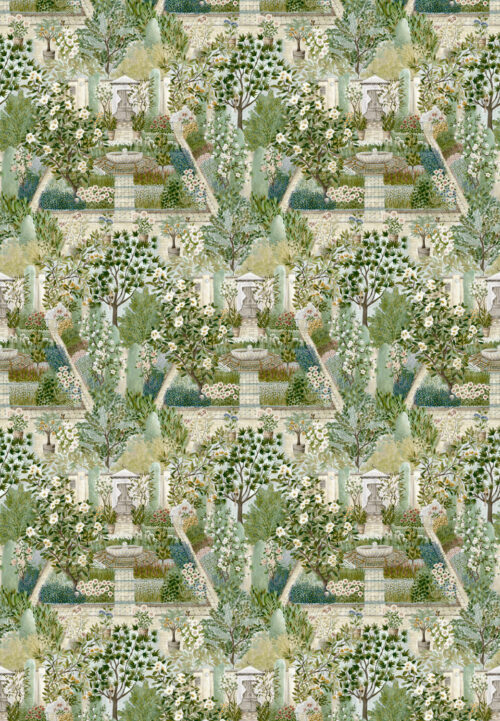 Carta da Parati Sanderson Carpet Garden