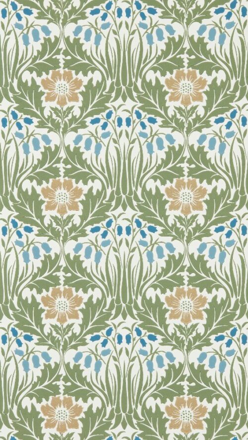 Carta da Parati Morris & Co. Woodbell & Anemone