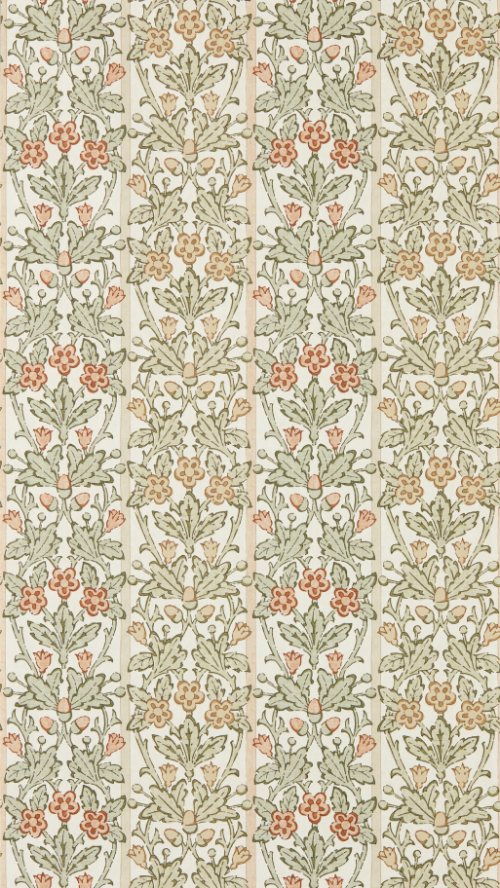 Carta da Parati Morris & Co. Oak & Blossom