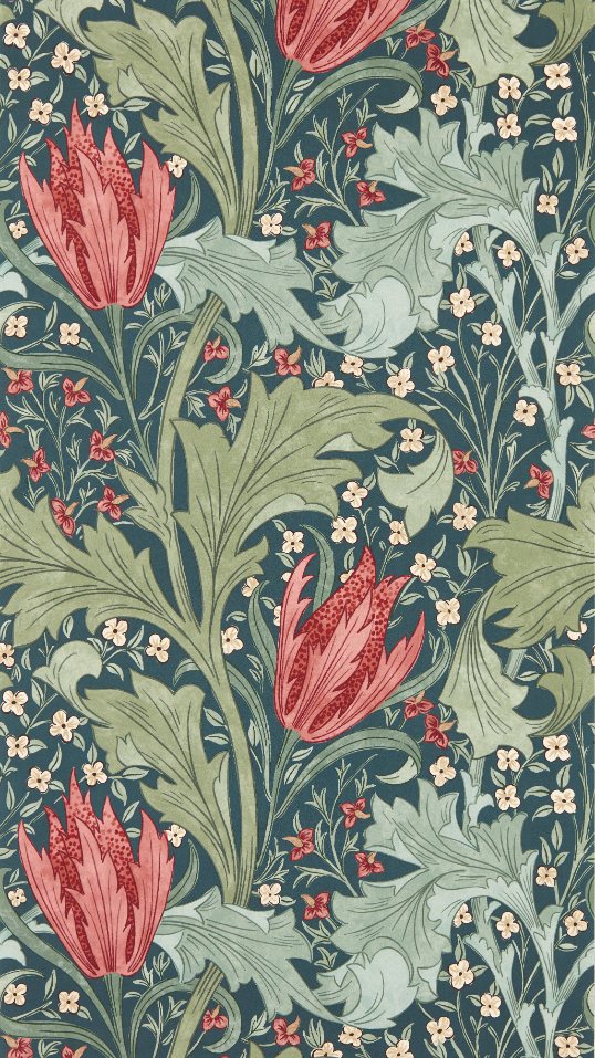 Carta da Parati Morris & Co. Lent Lily