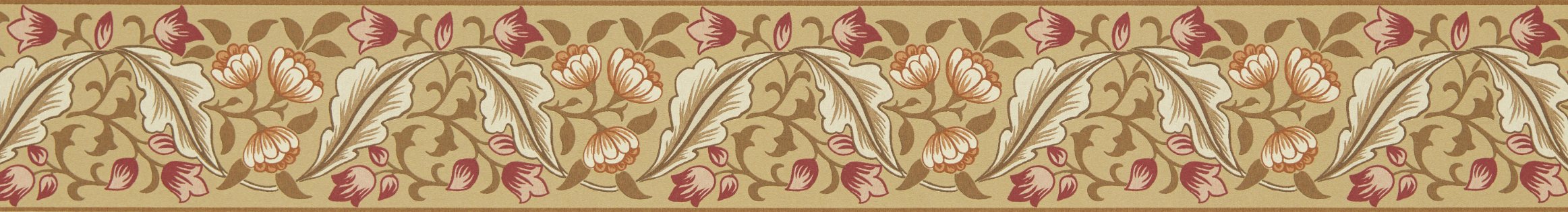 Carta da Parati Morris & Co. Bluebell & Peony Border