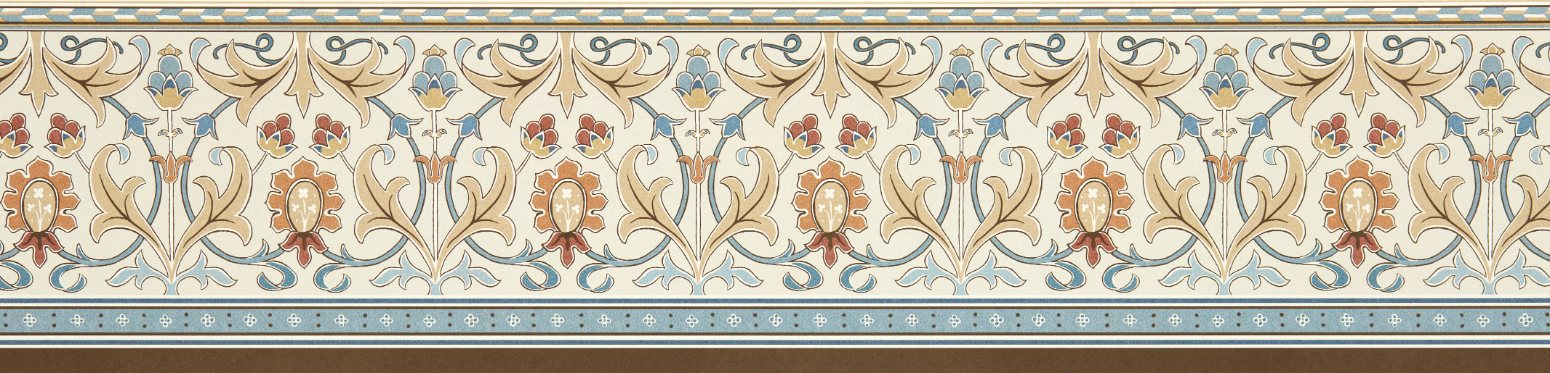 Carta da Parati Morris & Co. Ornamental Frieze