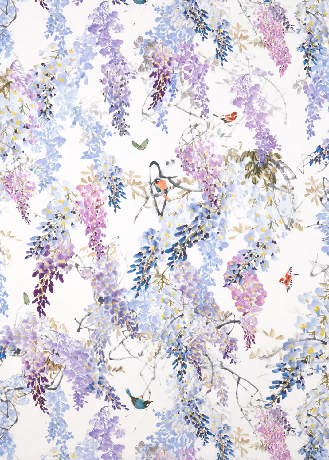 Tessuti Sanderson Wisteria Falls