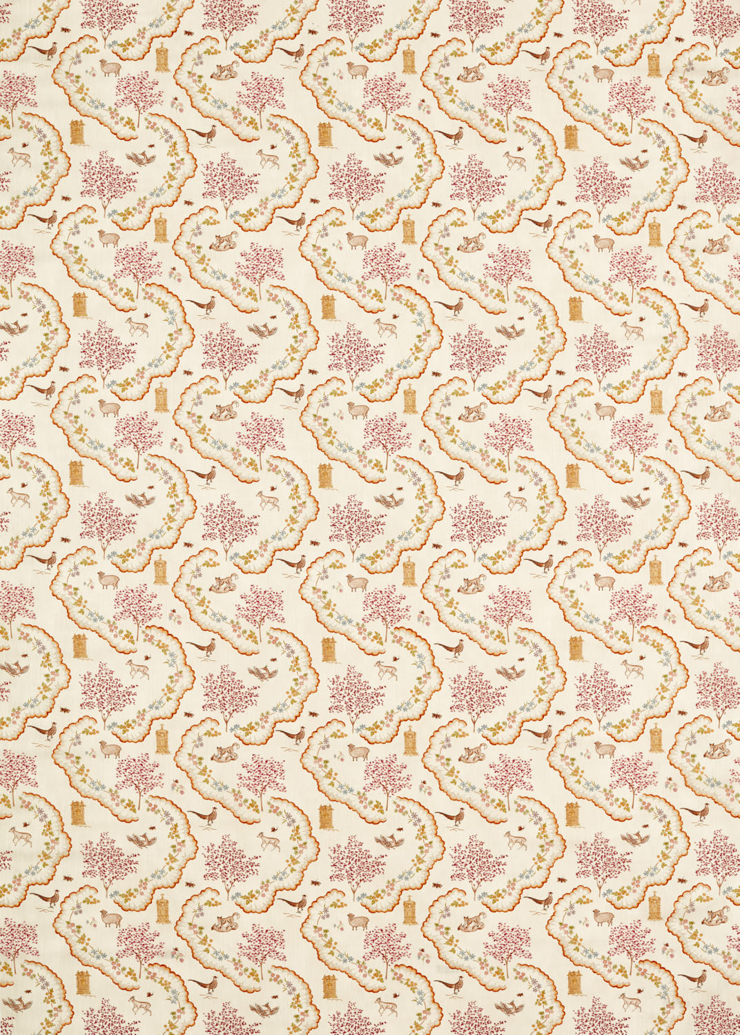 Tessuti Sanderson Wildflower Meadow