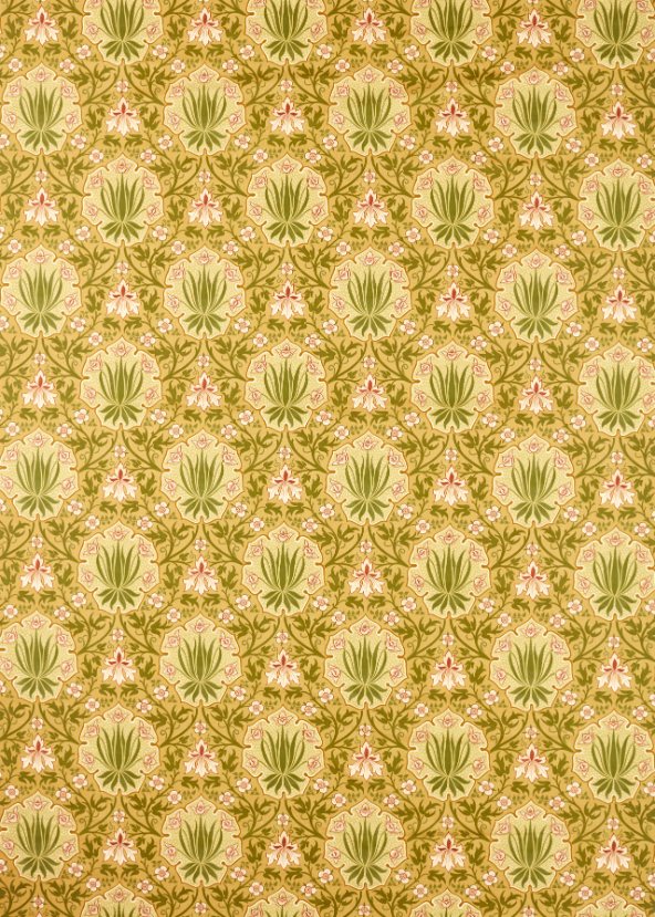 Tessuti Morris & Co. Iris & Rose