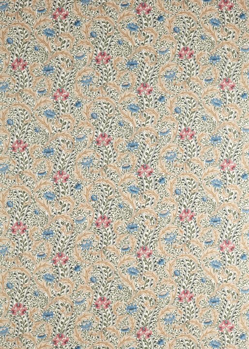 Tessuti Morris & Co. Wild Tulip & Vine