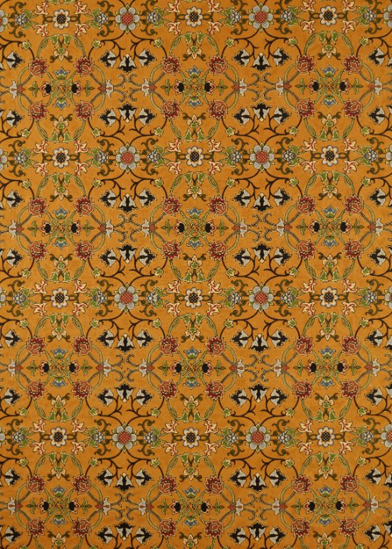 Tessuti Morris & Co. Persian Scroll Embroidery