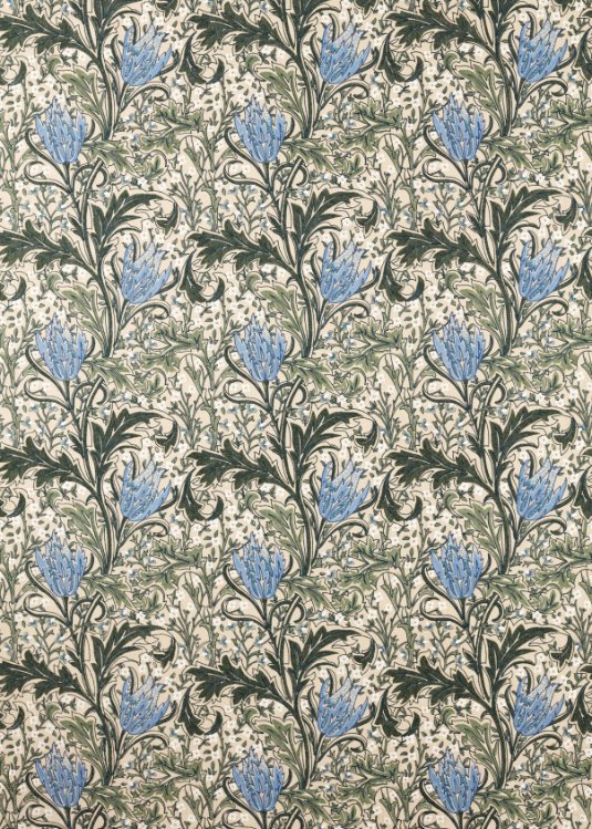 Tessuti Morris & Co. Lent Lily Embroidery