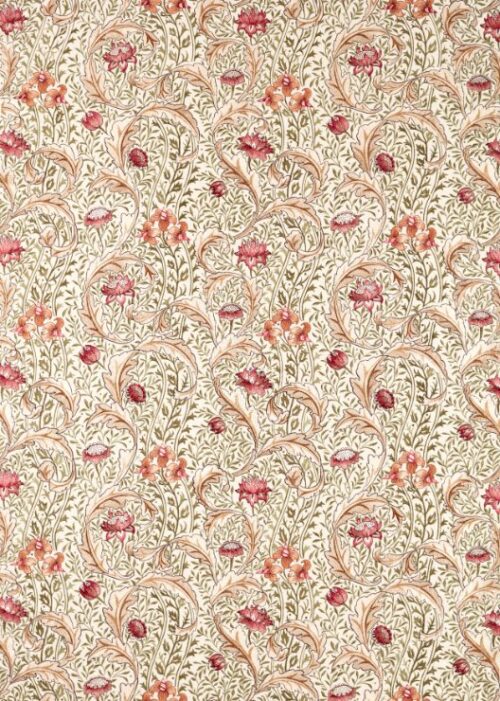 Tessuti Morris & Co. Wild Tulip & Vine Embroidery