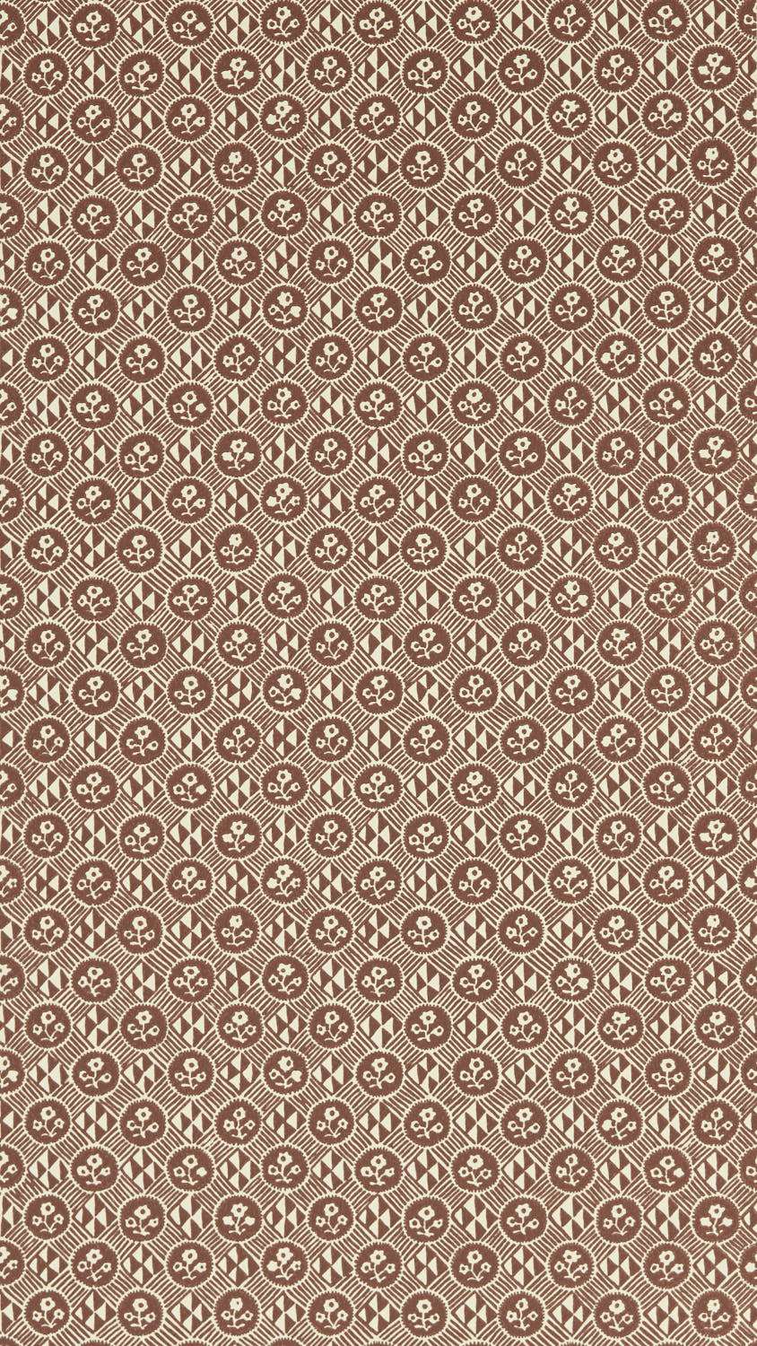 Carta da Parati Zoffany Diamonds & Flowers