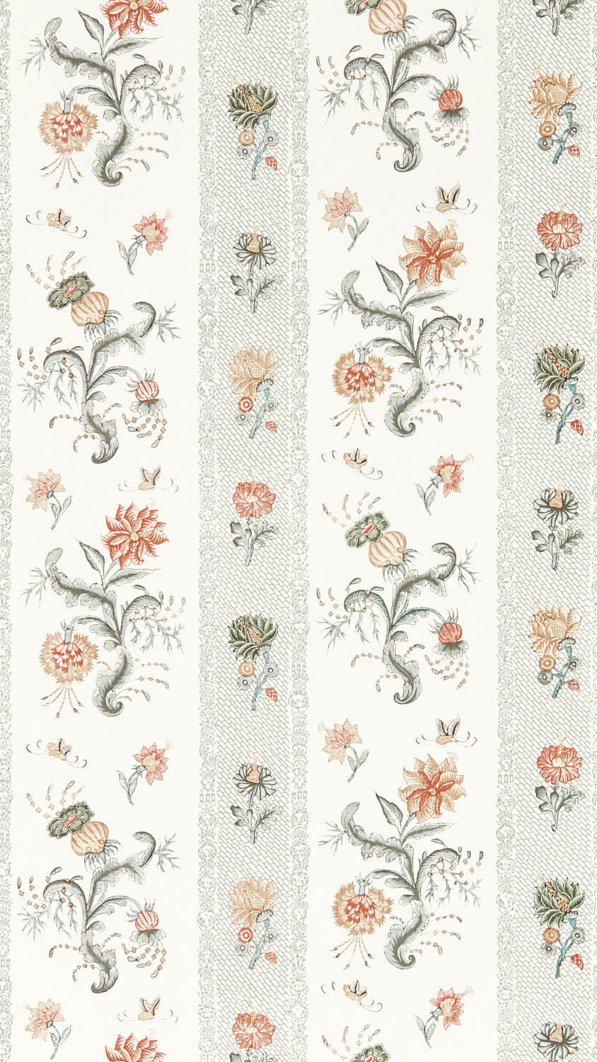 Carta da Parati Zoffany Papaver Stripe