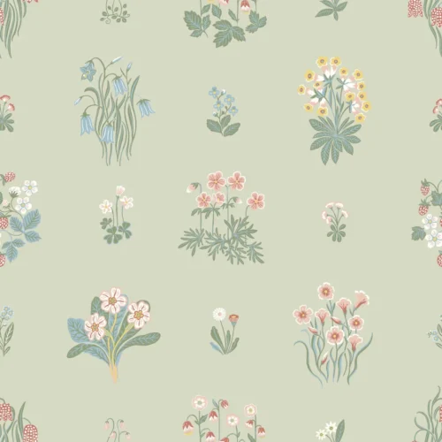 Carta da Parati Boråstapeter ÄngsFlora