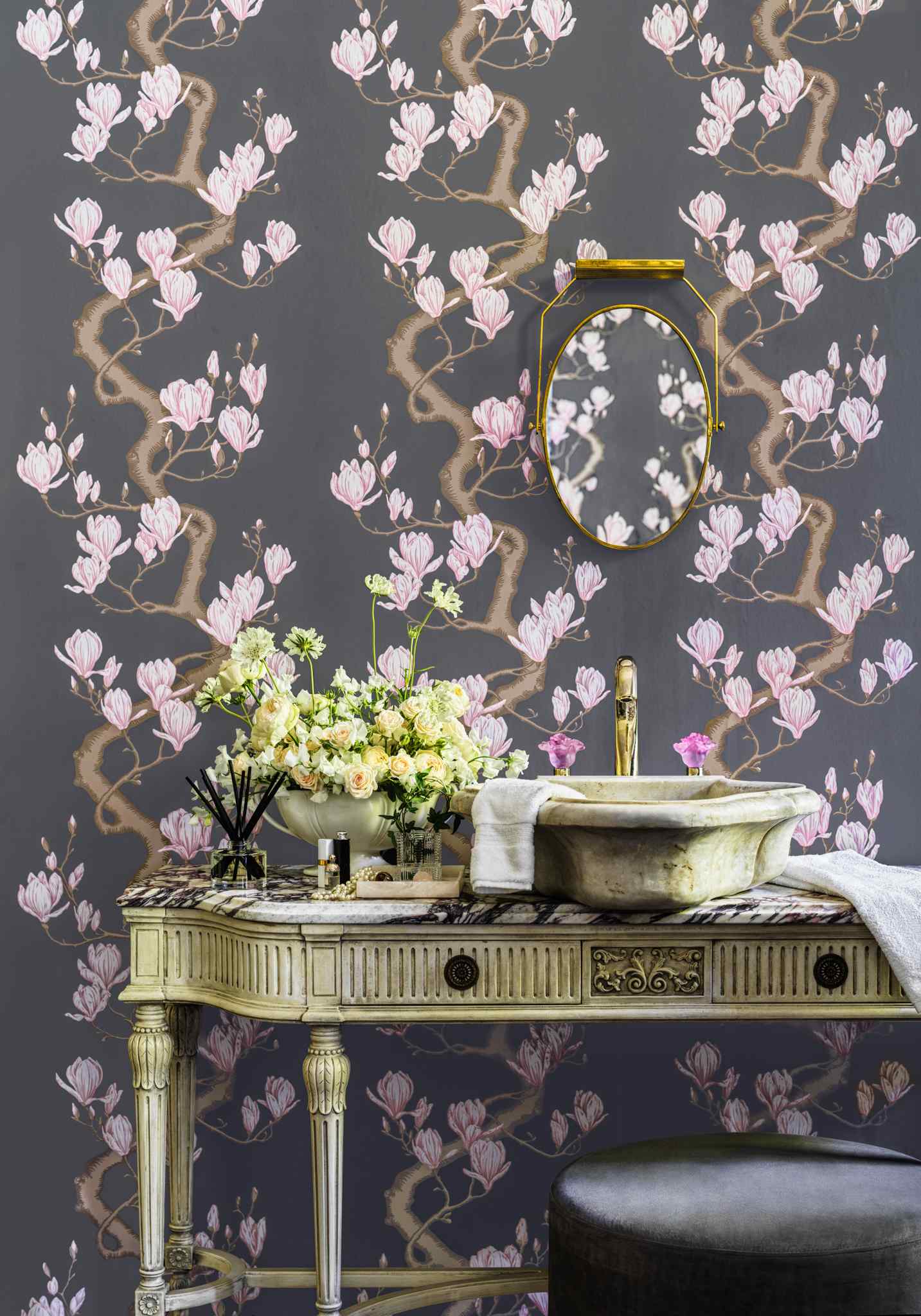 Carta da Parati Cole & Son Magnolia Tree