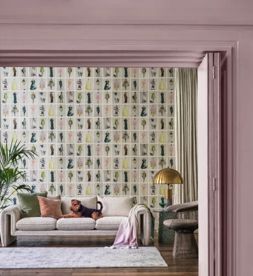 Carta da Parati Cole & Son Couture Carousel