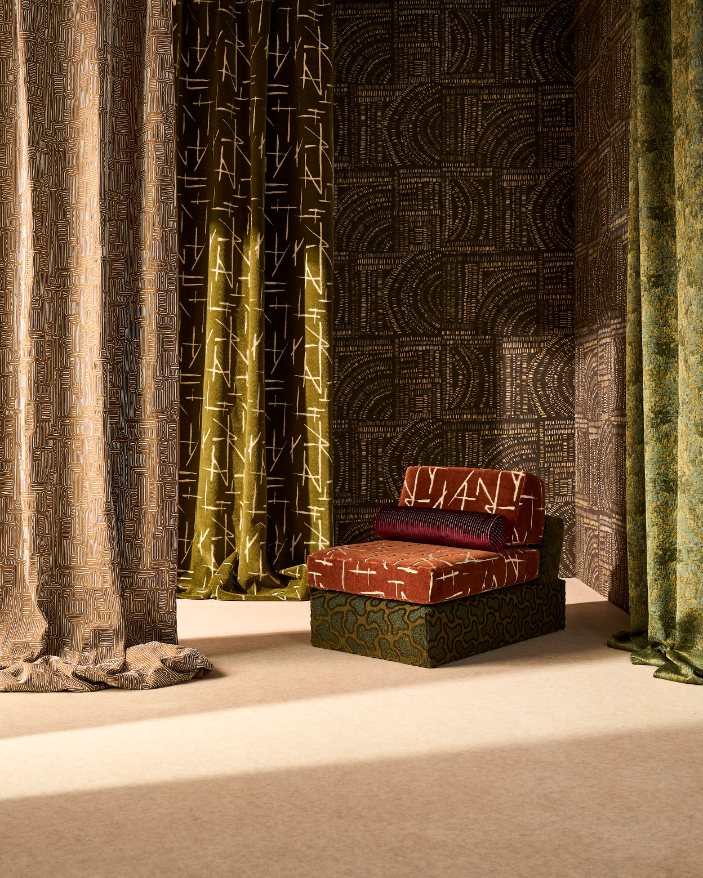 Carta da Parati Harlequin Frescoes