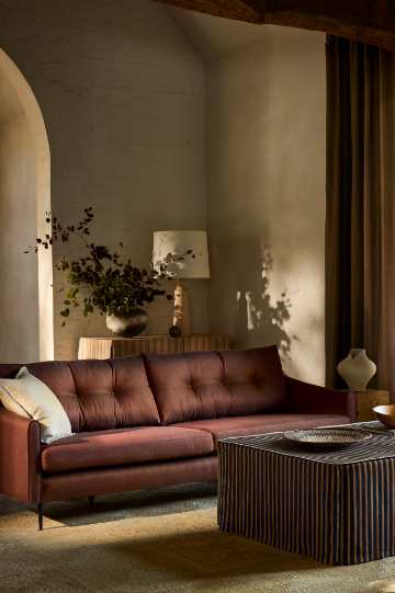 Tessuti Ian Mankin Hedgerow Herringbone