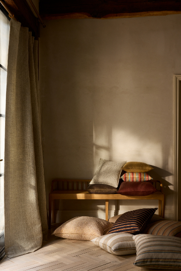 Tessuti Ian Mankin Thatch Fabric