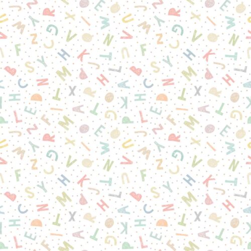 Carta da Parati Ohpopsi ALPHABET JUMBLE