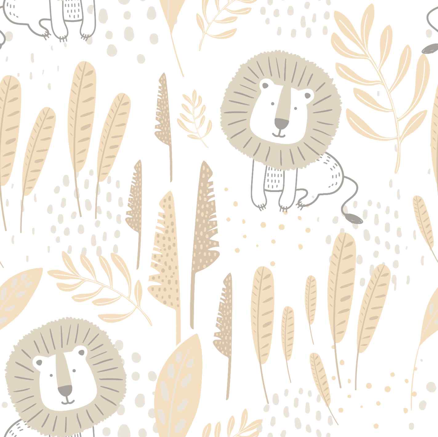 Carta da Parati Ohpopsi HAPPY LION