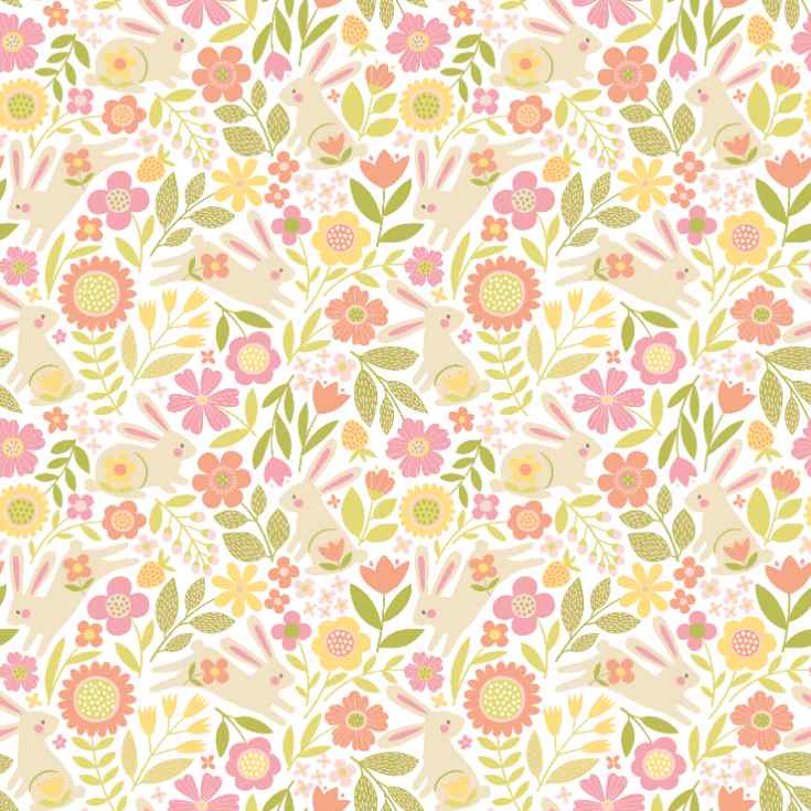 Carta da Parati Ohpopsi BOUNCING BUNNIES