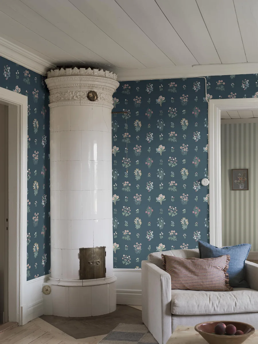 Carta da Parati Boråstapeter ÄngsFlora