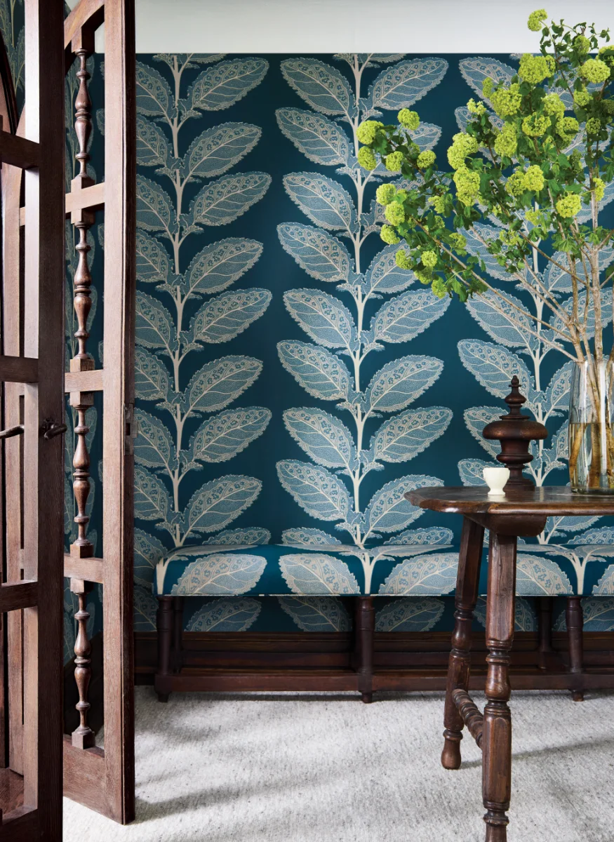 Carta da Parati Thibaut Lacinato